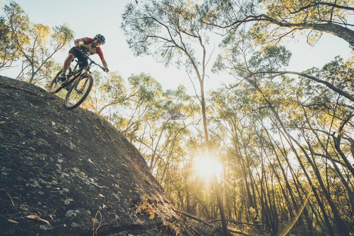 track downhill